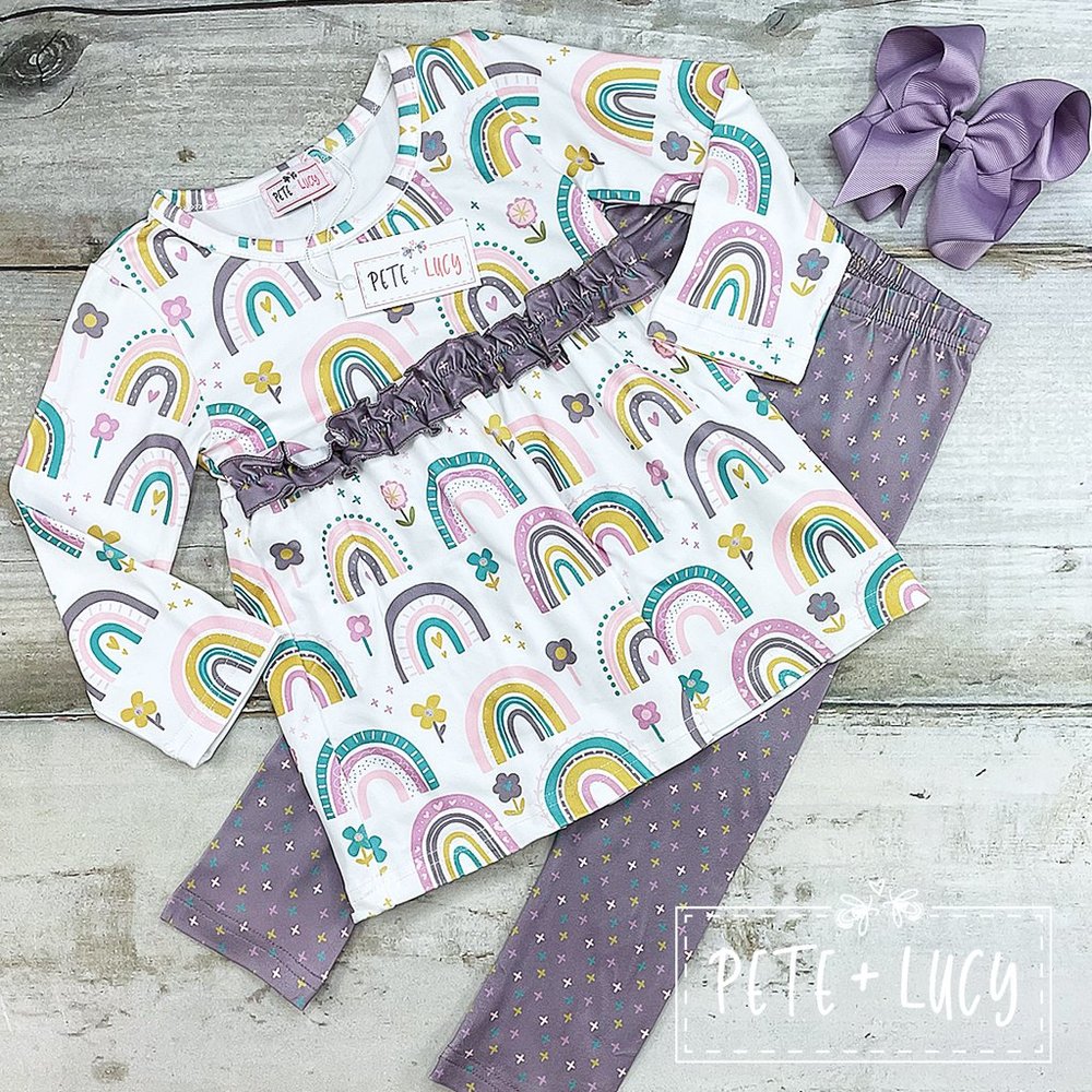 Rainbow Legging Set